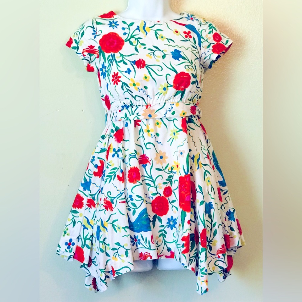 Girls Crewcuts by J.Crew size 8 floral print dress, Used Excellent condition